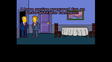 Slavná simpsonovská scéna jako od LucasArts