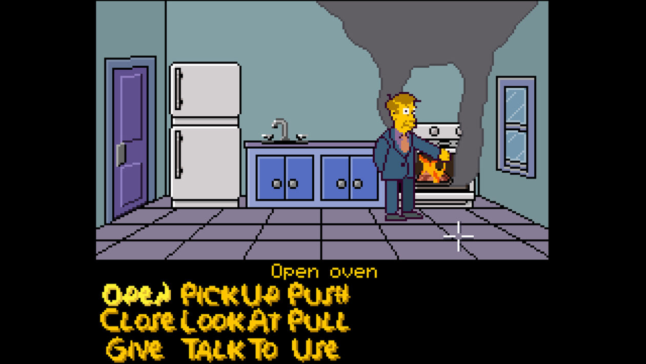 Slavná simpsonovská scéna jako od LucasArts