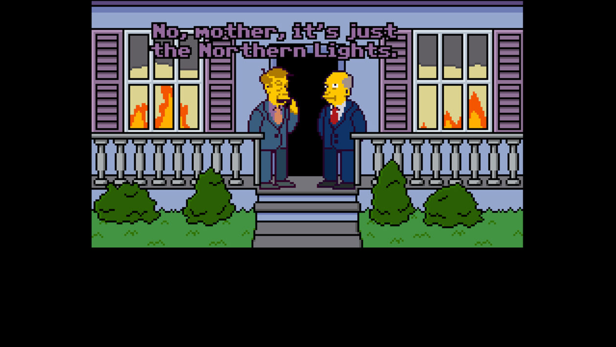 Slavná simpsonovská scéna jako od LucasArts