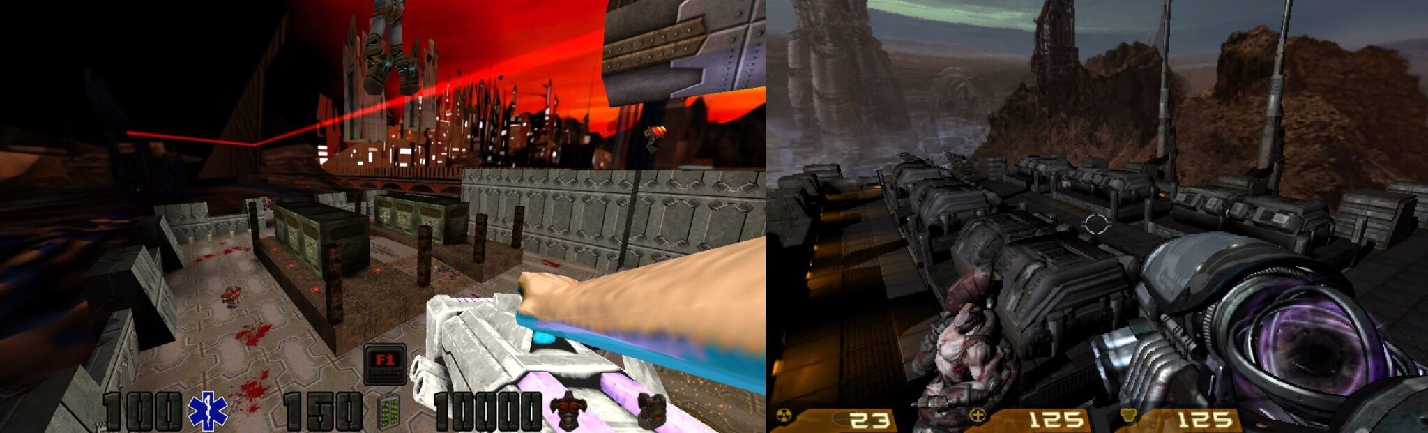 Vyšel demake Quake 4 v enginu akce Quake II