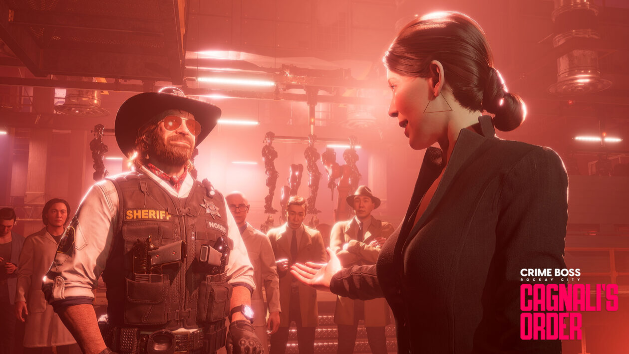 Crime Boss: Rockay City, 505 Games, Crime Boss přivítá roboty a míří na Steam