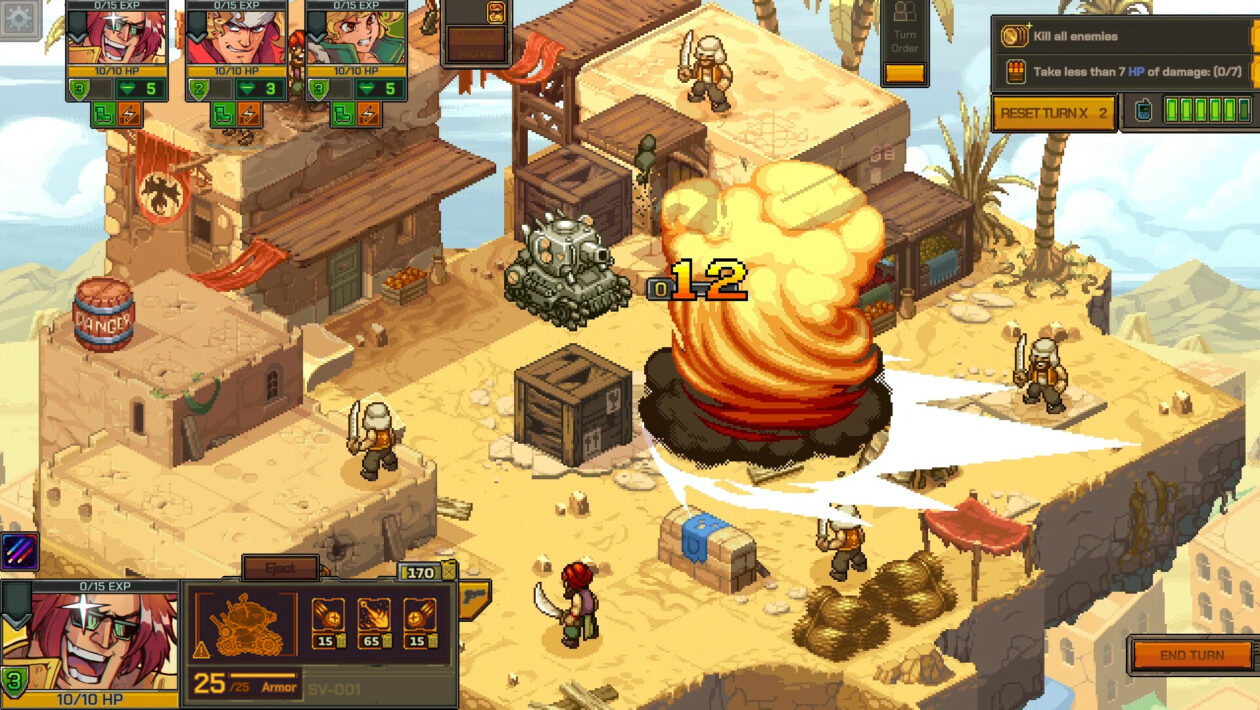 Metal Slug Tactics, Dotemu, Metal Slug Tactics vyjde na podzim