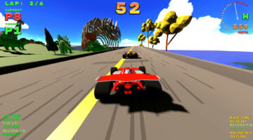 Nové retro závody připomínají Virtua Racing