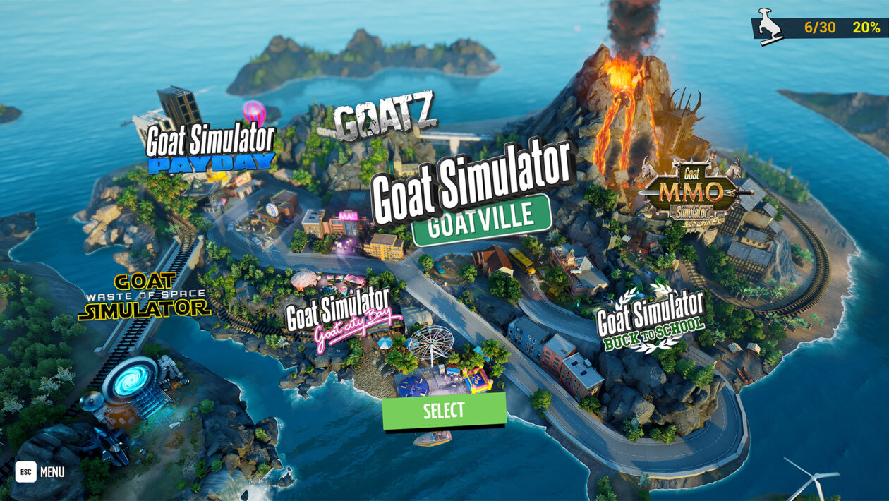 Goat Simulator: Remastered, Coffee Stain Publishing, Remaster Goat Simulatoru vyjde v listopadu