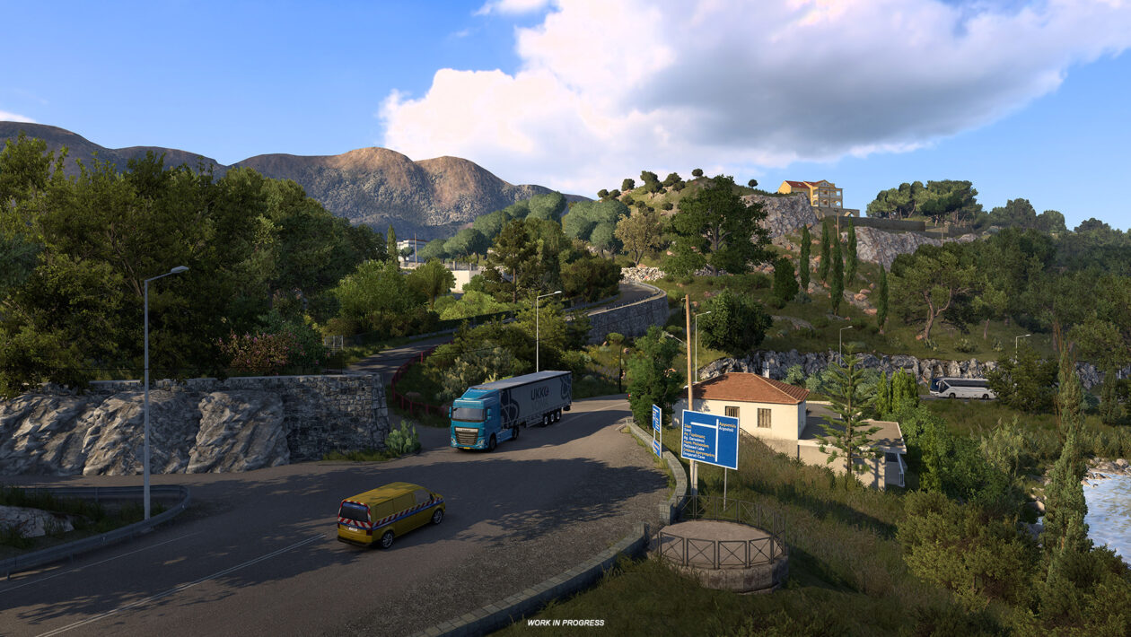 Euro Truck Simulator 2, SCS Software, Řecko do Euro Truck Simulatoru 2 dorazí už brzy