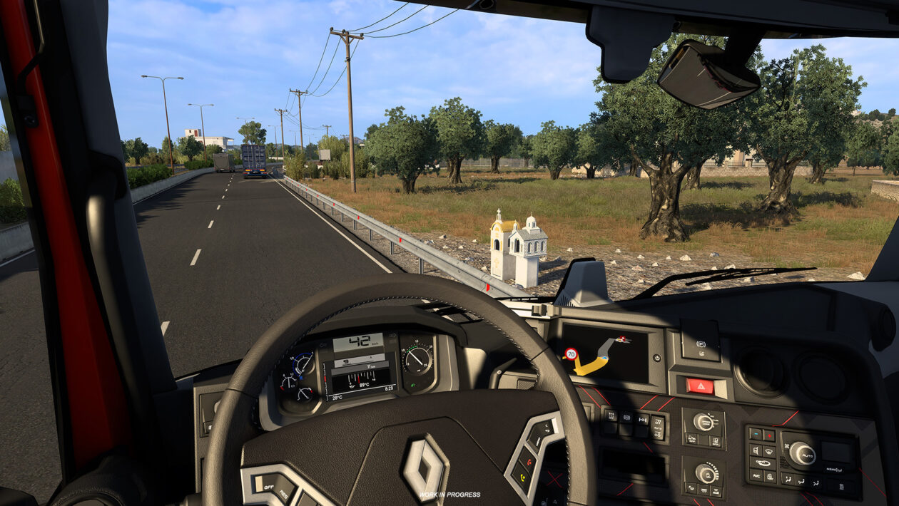 Euro Truck Simulator 2, SCS Software, Řecko do Euro Truck Simulatoru 2 dorazí už brzy