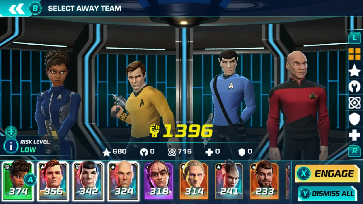 Star Trek: Legends, Tilting Point, Na Boží hod hod vyšla hra Star Trek: Legends