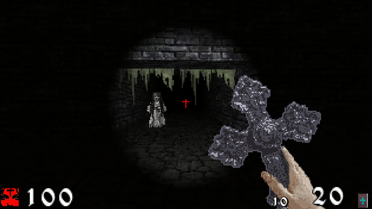 SATAN, DOSMan Games, V nové české retro FPS musíte porazit Satana