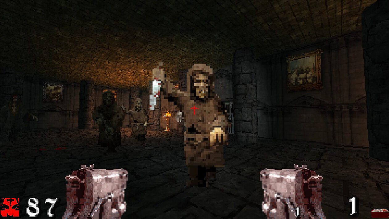 SATAN, DOSMan Games, V nové české retro FPS musíte porazit Satana