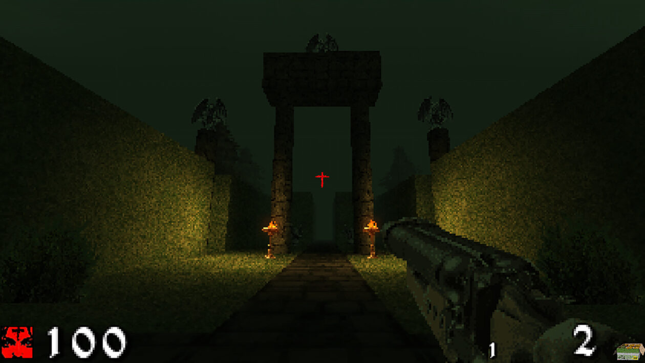 SATAN, DOSMan Games, V nové české retro FPS musíte porazit Satana